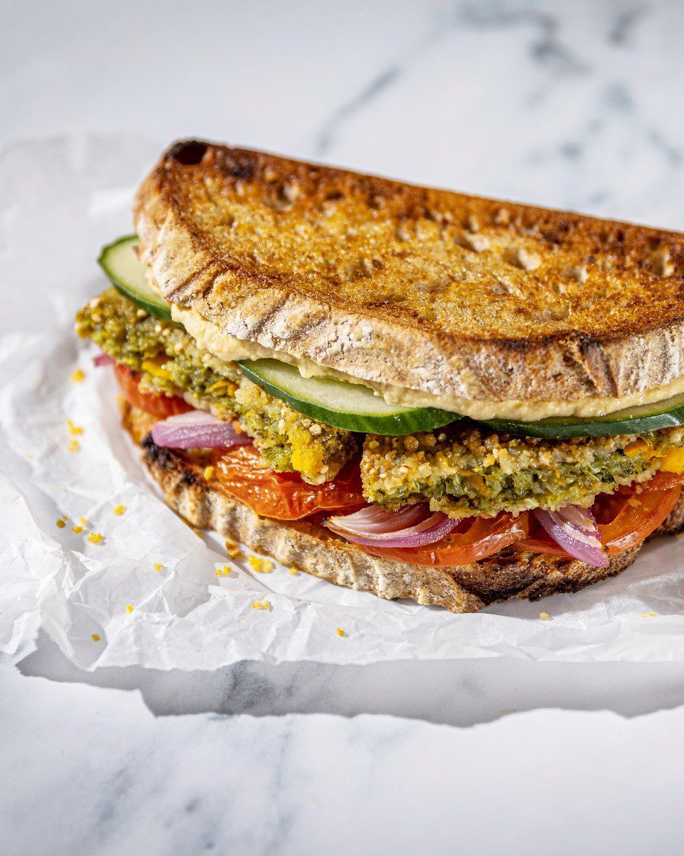 Pumpkin and Spinach Toastie | Strong Roots