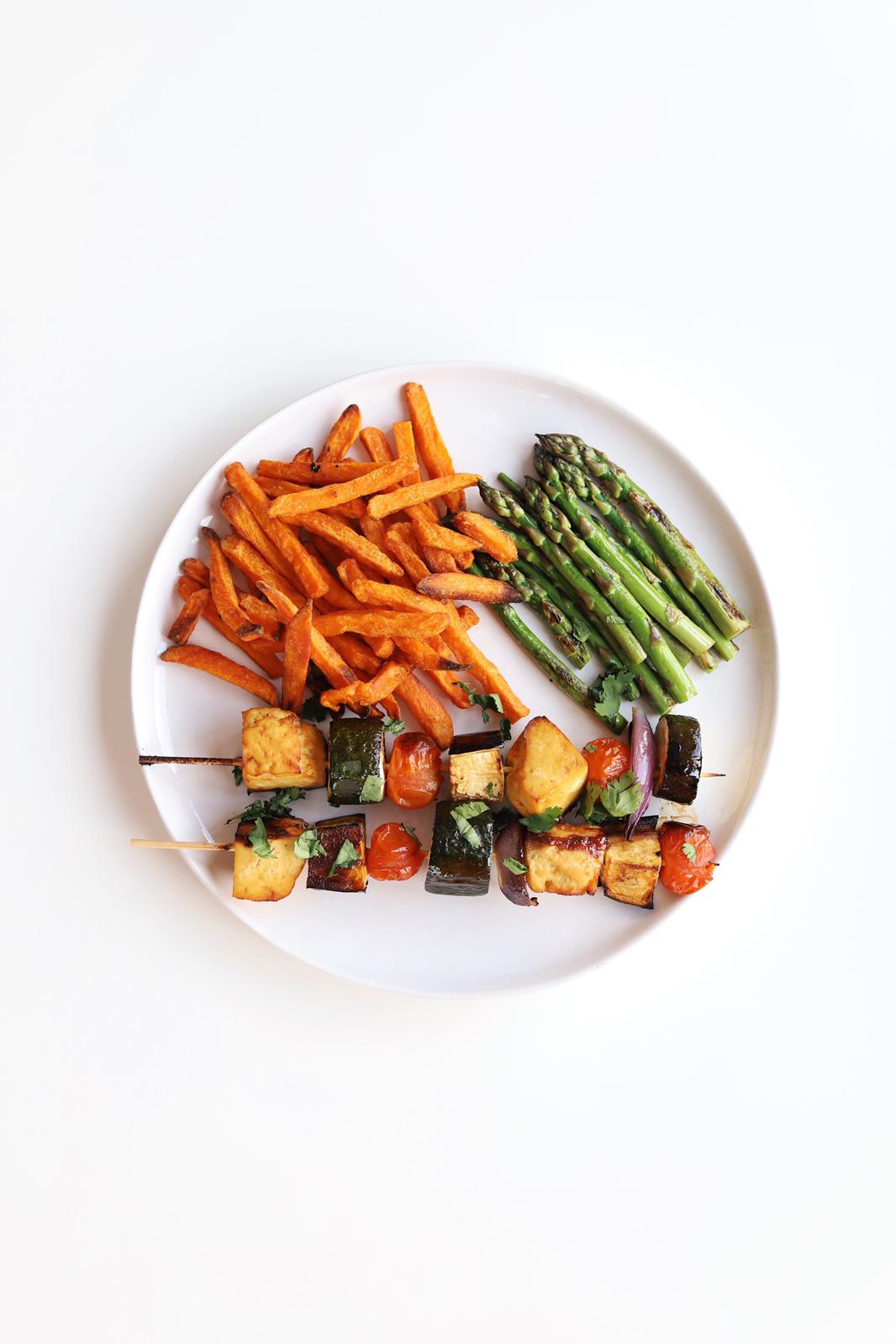 Soy and Honey Tofu Skewers by Alice Liveing
 | Strong Roots