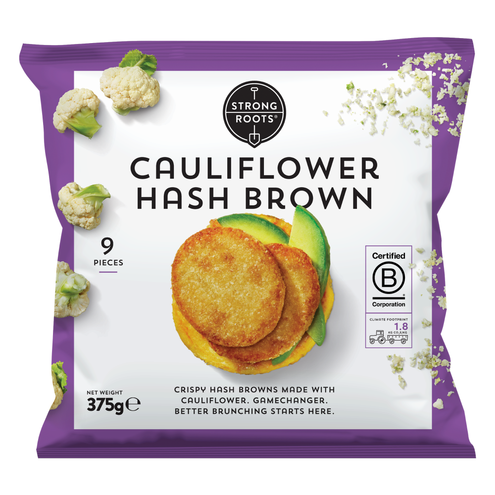 Cauliflower Hash Brown, Vegan & Frozen that's Good Made Easy