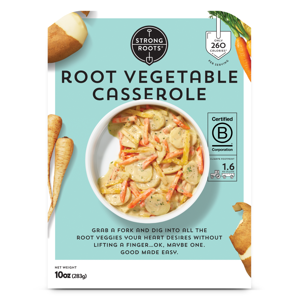 Root Vegetable Casserole Vegan & Frozen that's Good Made Easy Strong Roots