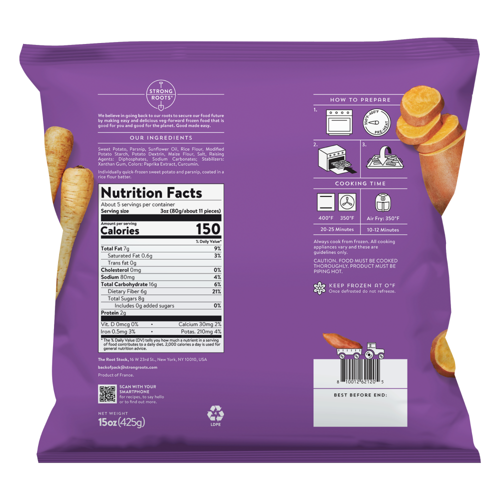 Mixed Root Vegetable Fries