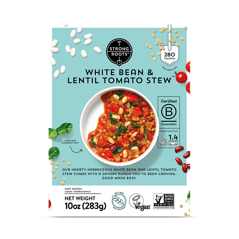 White Bean & Lentil Tomato Stew