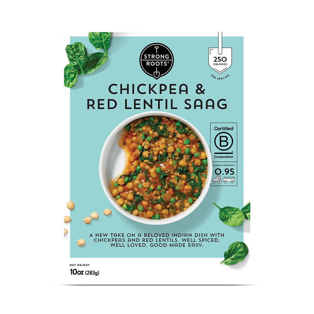 Chickpea & Red Lentil Saag