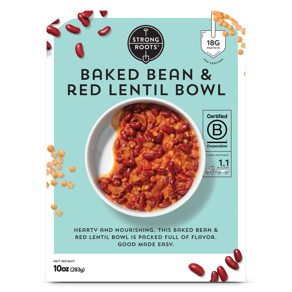 Baked Bean & Red Lentil Bowl | Vegan & Frozen that's Good Made Easy ...