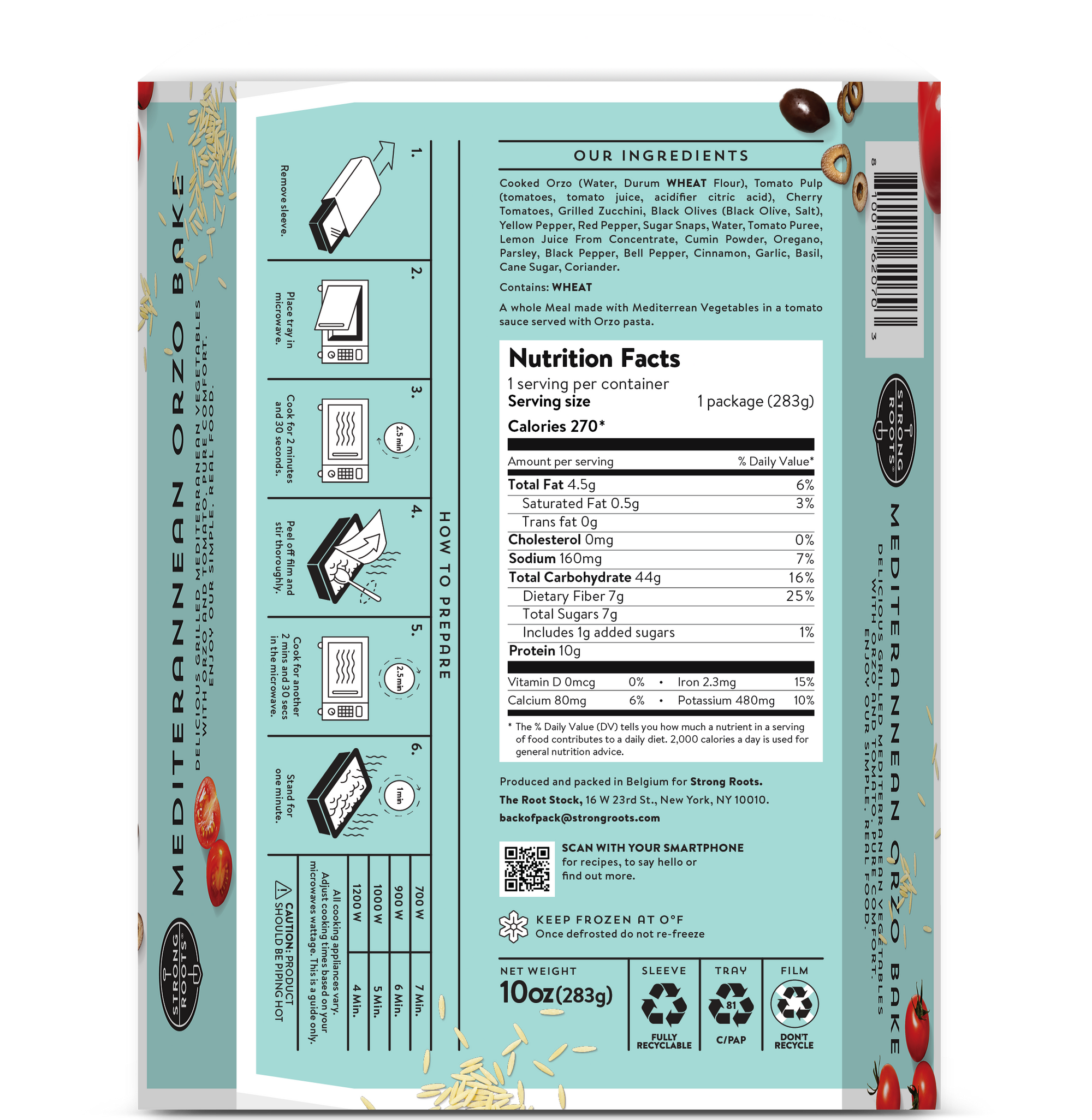 Mediterranean Orzo Bake | Vegan & Frozen that's Good Made Easy | Strong ...