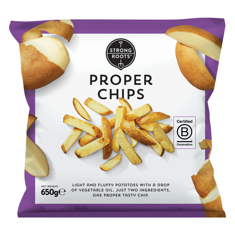 Proper Chips | Vegan & Frozen that's Good Made Easy | Strong Roots