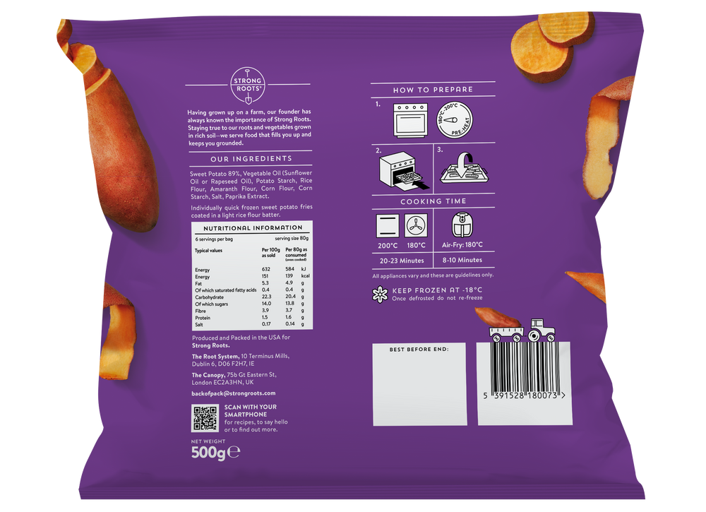 Oven Baked Sweet Potato Fries | Vegan & Frozen that's Good Made Easy ...