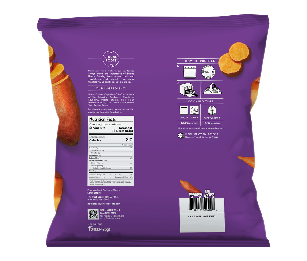 Oven Baked Sweet Potato Fries | Vegan & Frozen that's Good Made Easy ...