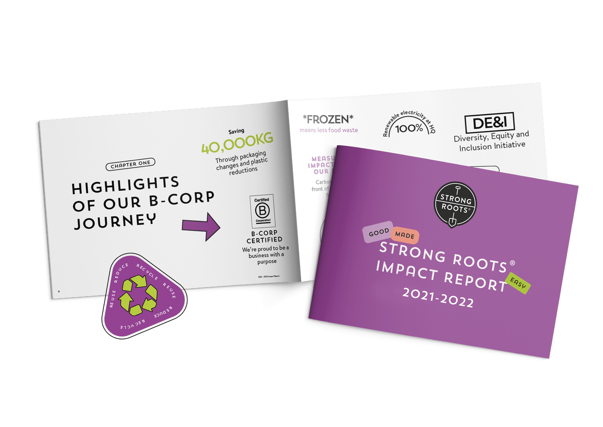 Strong Roots Report Sustainability | Strong Roots